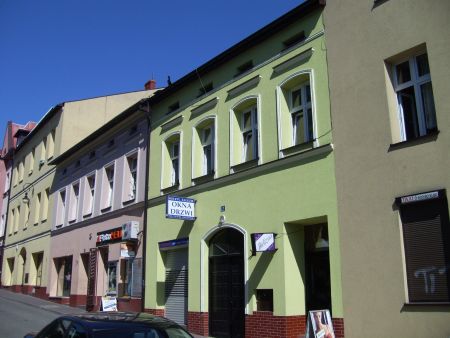 widok ulicy Ogrodowej  w Chrzanowie